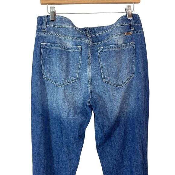 KanCan Boyfriend Jeans Mid Rise Distressed Denim KC8281M Womens 7 / 27 - Picture 3 of 10